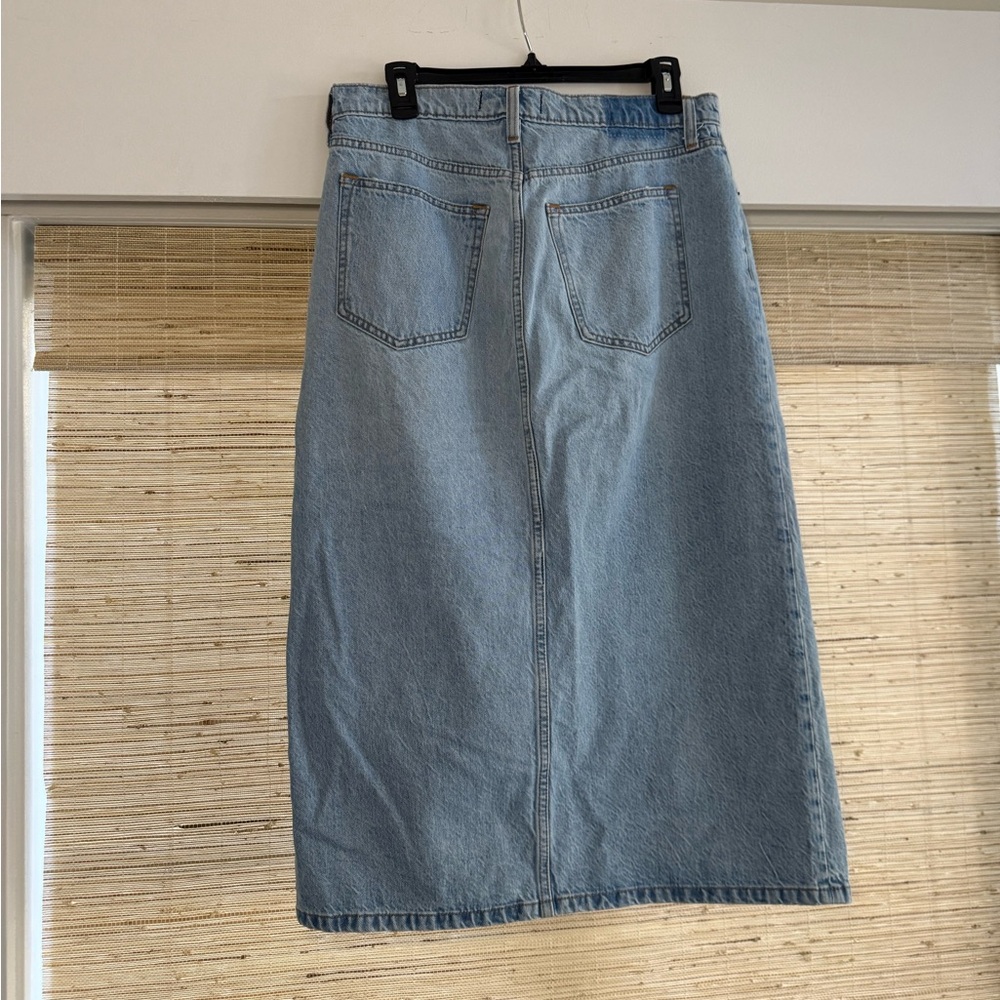 NWOT - Abercrombie midi Denim skirt - size 30 / US10 - Picture 7 of 9